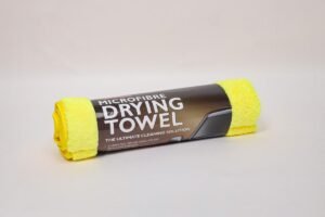 YELLOW MICROFIBER TOWELS LARGE
